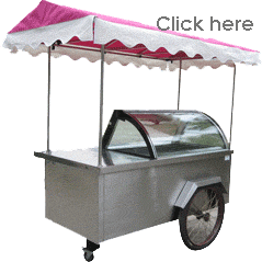 Ice cream cart for improve your sale