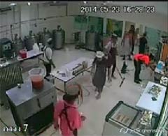 Image from the video ice cream factory cleaning
