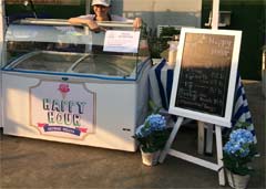 A very small gelateria Micro ice cream business
