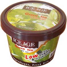Ice cream green tea
